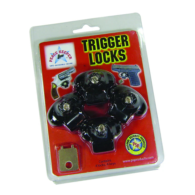 4-Pack Plastic Trigger Lock