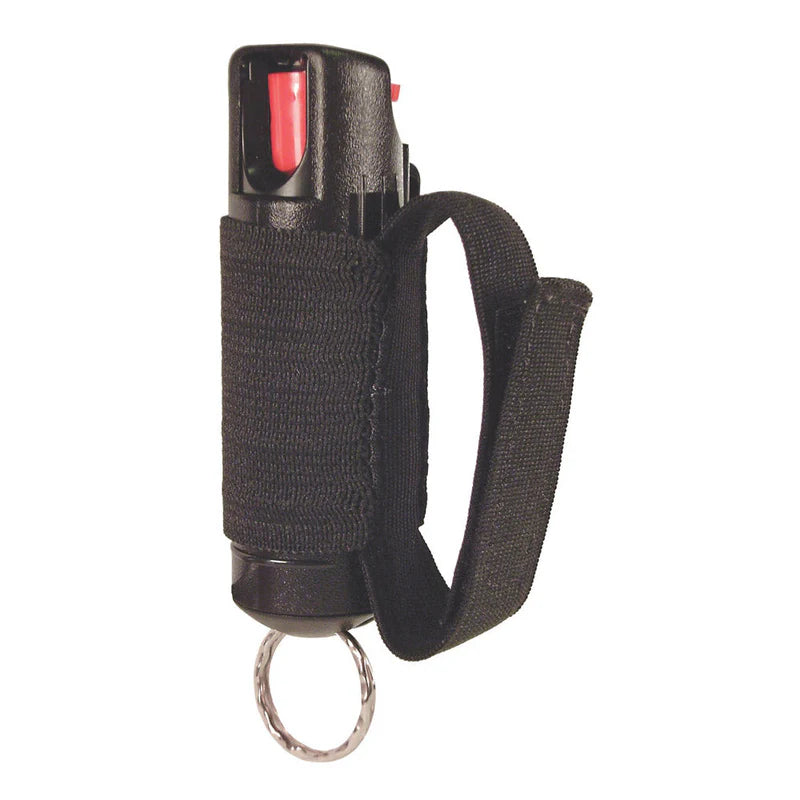 1/2 oz. Pepper Spray "3in1" Jogger unit with hard case, elastic strap, and keyring