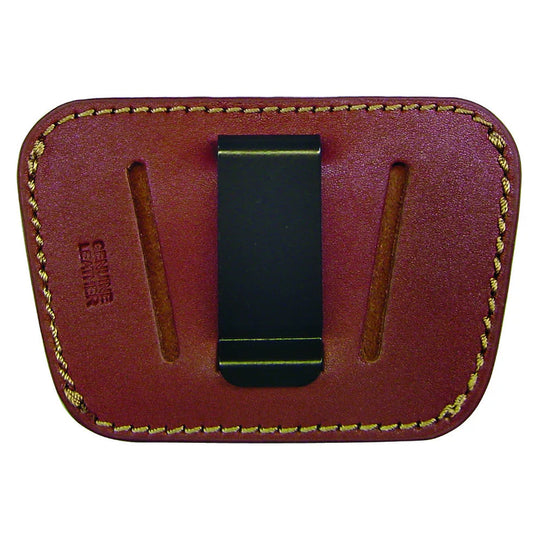 Ambidextrous Concealment Belt Slide Holster - with removable clip - fits small to large frame auto handguns