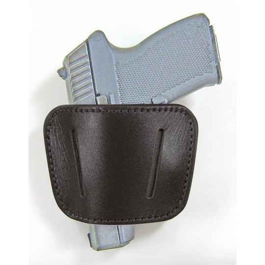 Ambidextrous Concealment Belt Slide Holster - with removable clip - fits small to large frame auto handguns