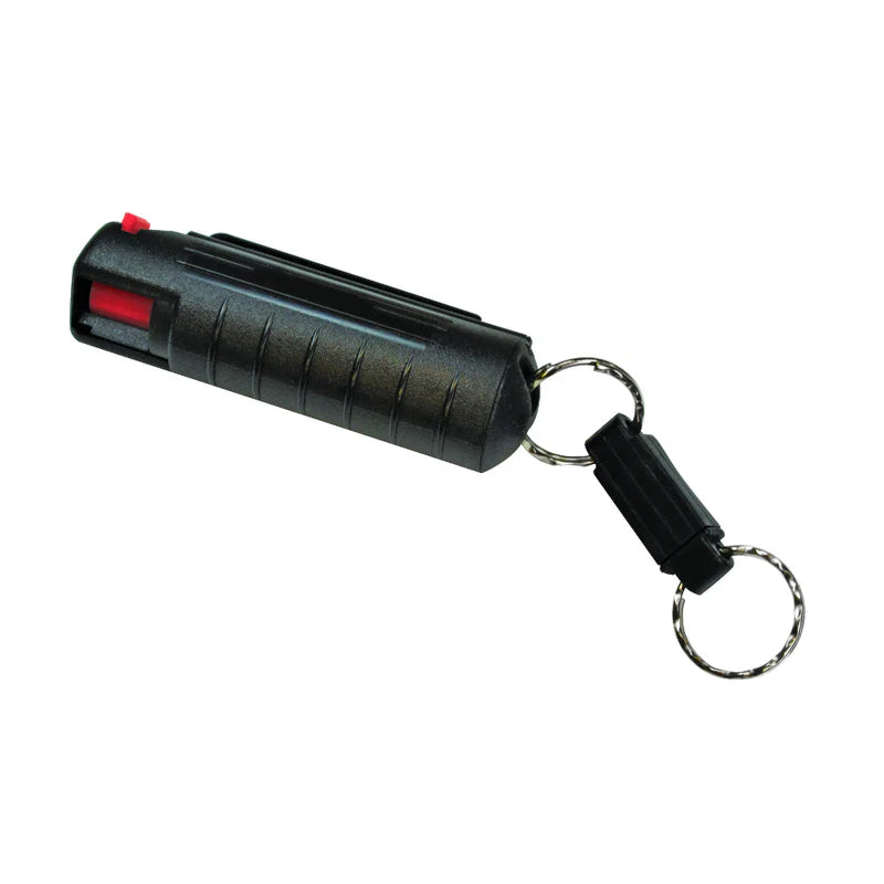 Eliminator Max - 1/2 oz. Pepper Spray with Black Hard Case and Quick Release Key Ring