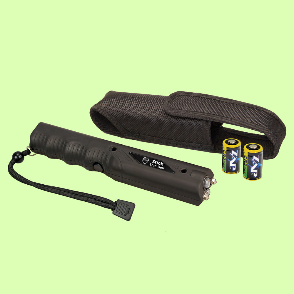 ZAP STICK w/ Light & Case-Black