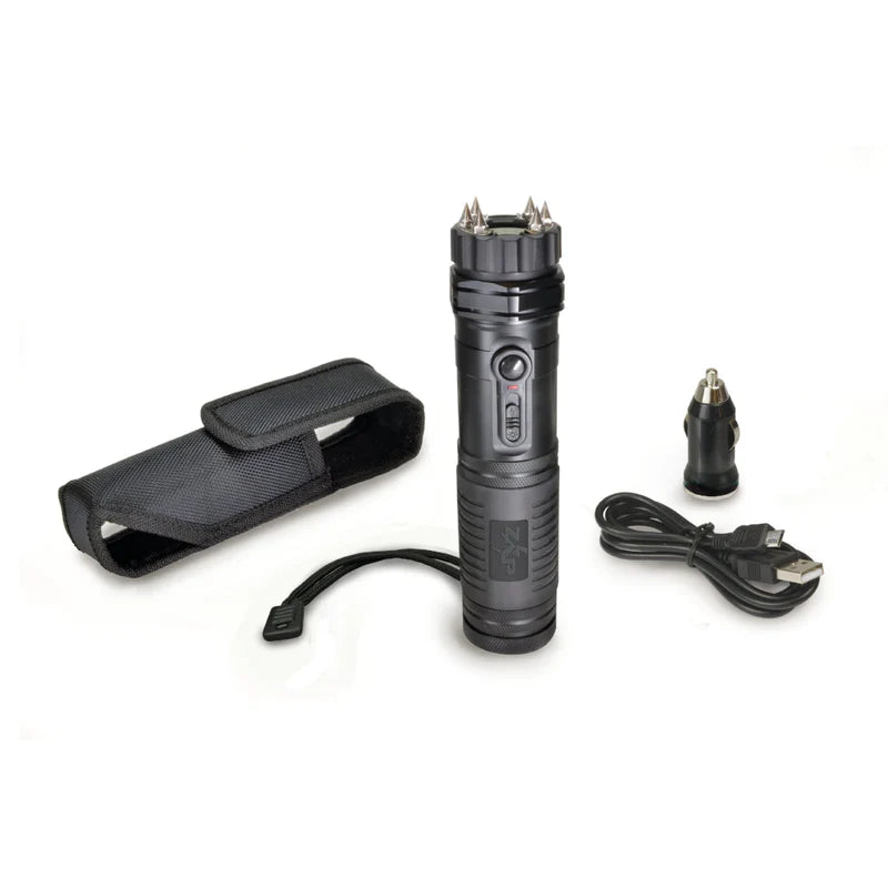 ZAP Light Extreme Stun Device / Flashlight - 1 Million Volts with Spike Electrodes