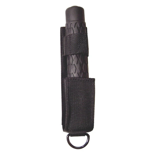 Expandable Baton with Rubber Handle and Sheath